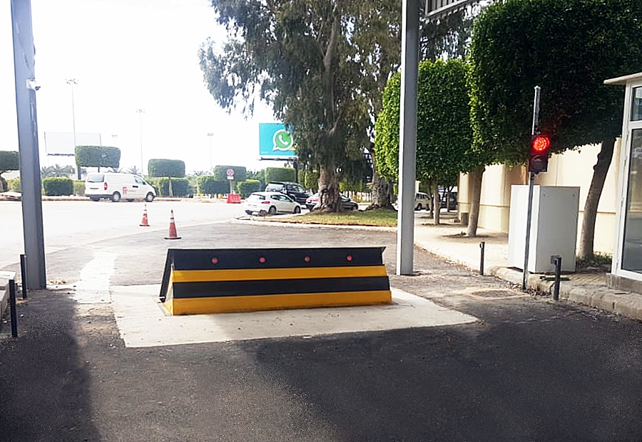 High security Road Blockers M30 (K4), Beirut International Airport, Beirut, Lebanon