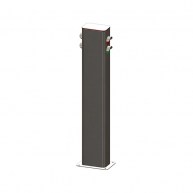 TiSO Square traffic column RB360-51 (without panel)